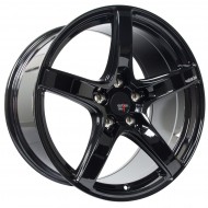 Option Lab R555 Gotham Black 18x8.5 5x112 +35