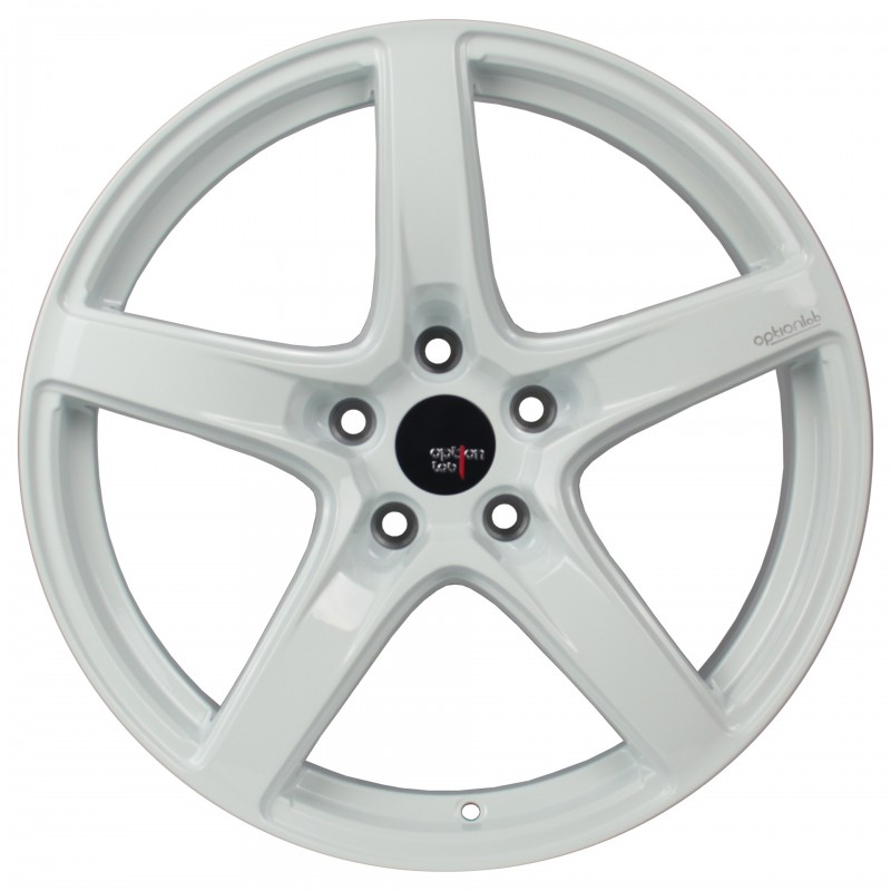 Option Lab R555 Onyx White 18x9.5 5x112 +38