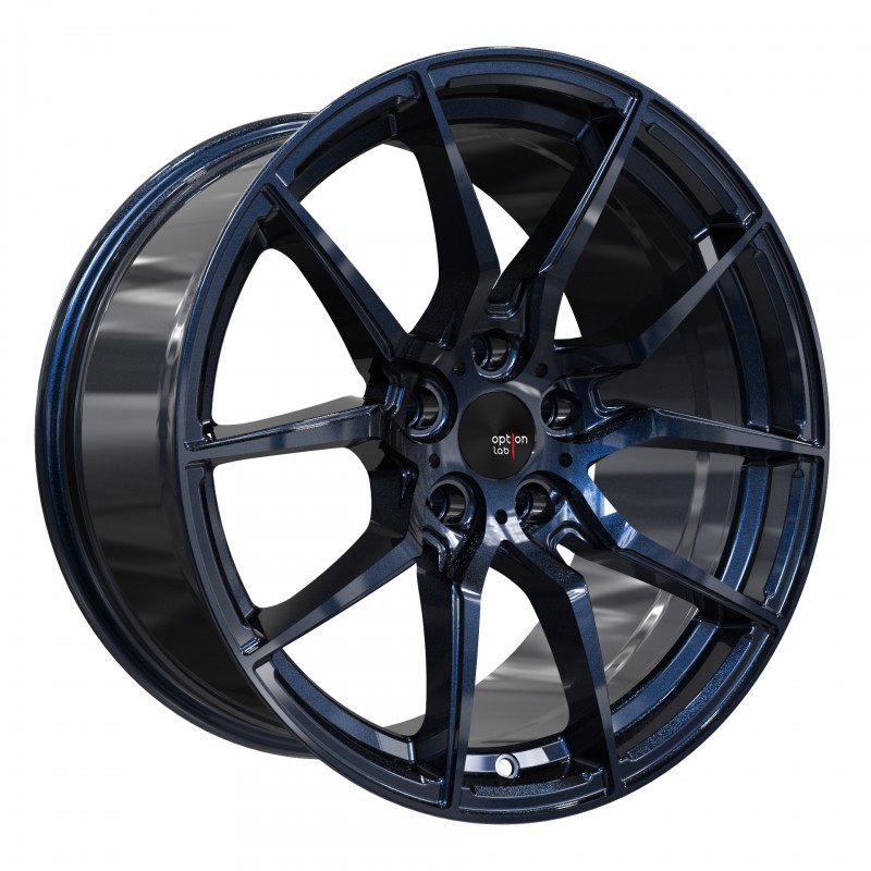 Option Lab R716 Midnight Blue 18x9.5 5x112 +35