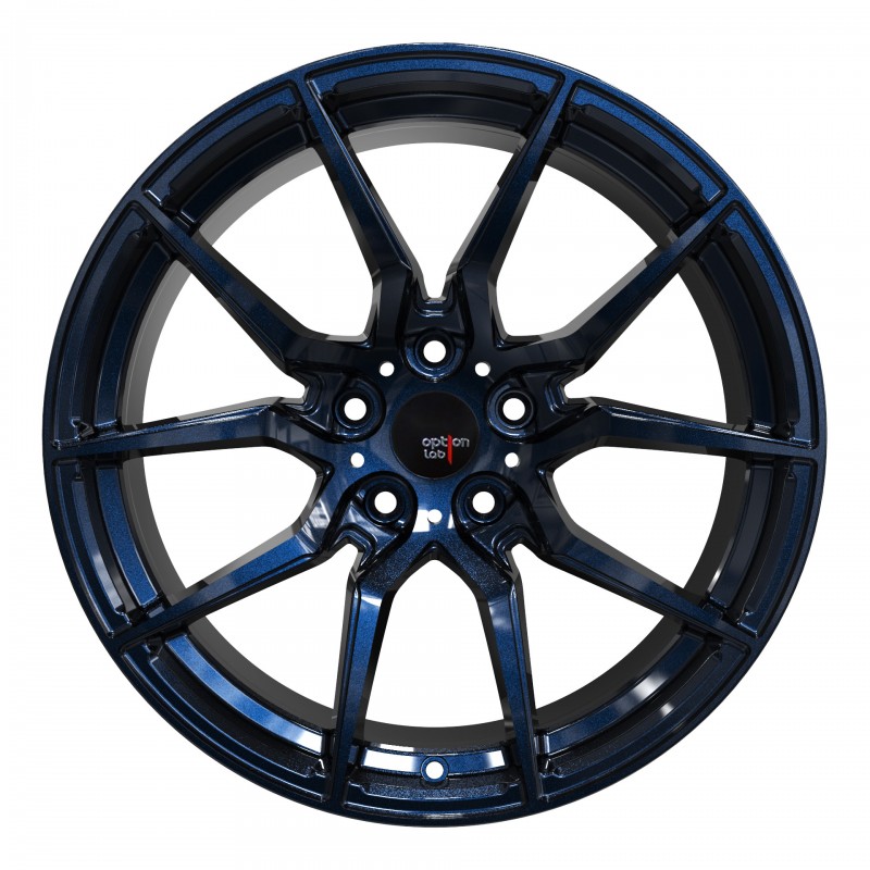 Option Lab R716 Midnight Blue 18x8.5 5x112 +35