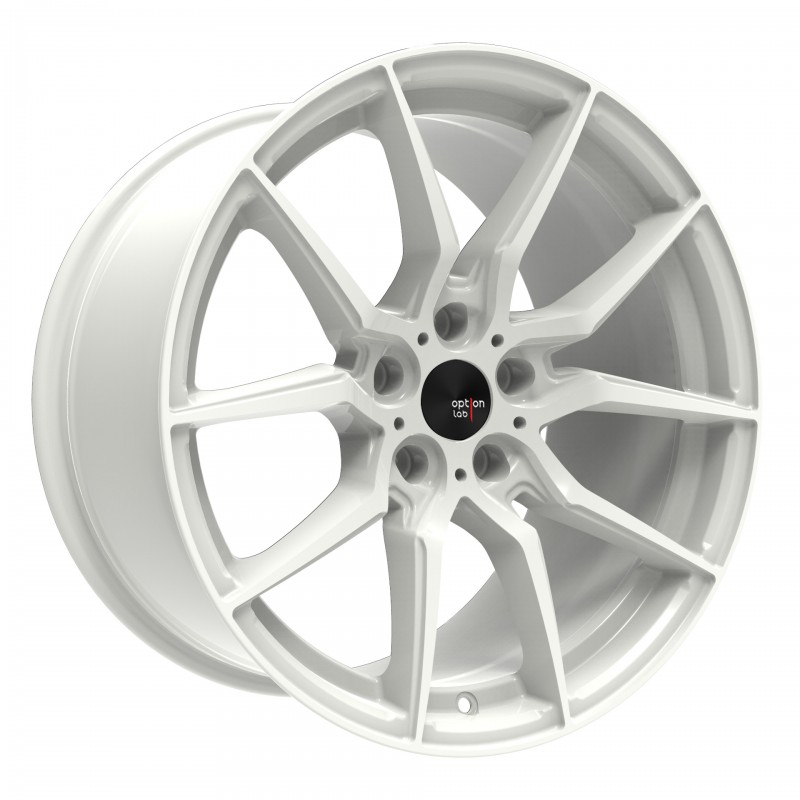 Option Lab R716 Onyx White 18x8.5 5x112 +35