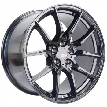 Option Lab R716 Gotham Black 18x8.5 5x112 +35