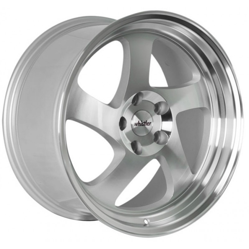 Whistler KR1 Machined Silver 18x8.5 5x112 +35