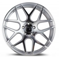 Aodhan AFF2 Gloss Silver Machined Face 20x10.5 5x112 +35