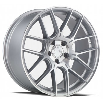 Aodhan AH-X Gloss Silver Machined Face 18x9.5 5x112 +35