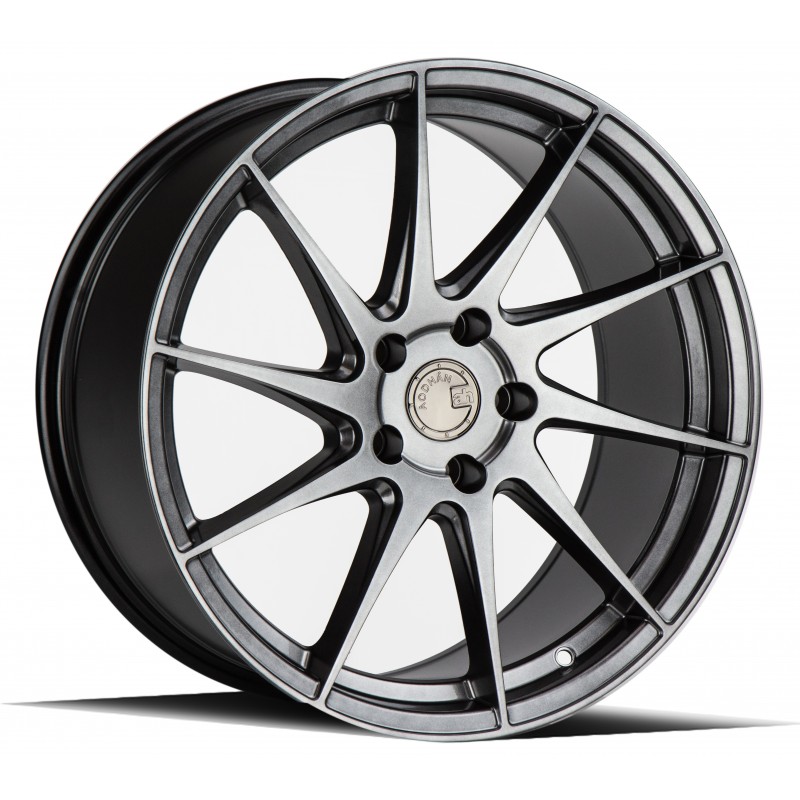 Aodhan AH09 (Driver Side) Hyper Black 18x8.5 5x112 +35