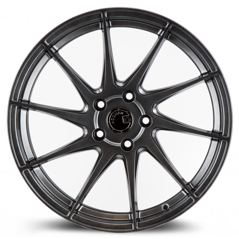 Aodhan AH09 (Driver Side) Hyper Black 18x8.5 5x112 +35