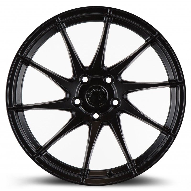 Aodhan AH09 (Driver Side) Matte Black 18x9.5 5x112 +35