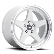 ESR CR5 Gloss White 18x8.5 5x112 +30