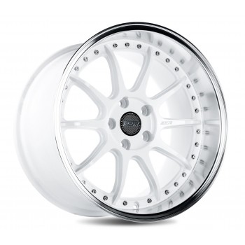 ESR CS12 Gloss White 18x9.5 5x112 +35