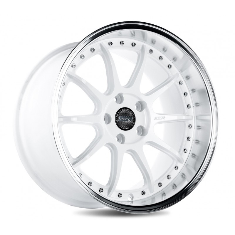 ESR CS12 Gloss White 19x8.5 5x112 +30