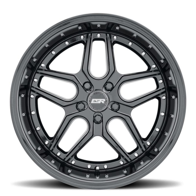 ESR CS15 Gloss Black 18x9.5 5x112 +35