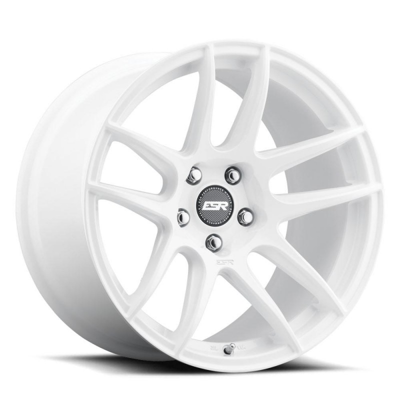 ESR CS8 Gloss White 18x10.5 5x112 +15