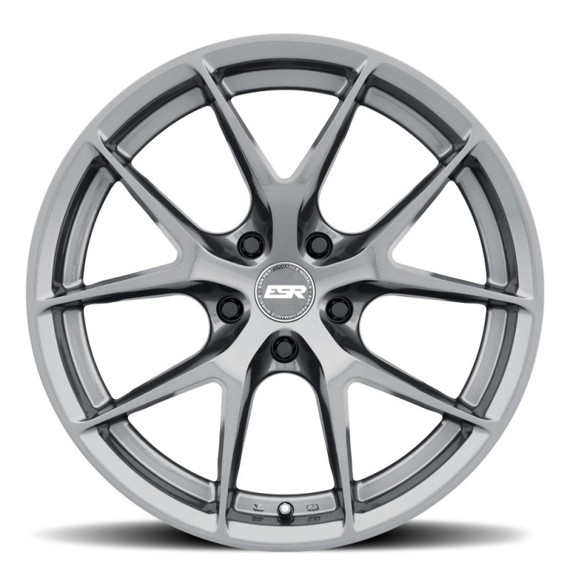 ESR RF2 Gloss Graphite 19x8.5 5x112 +30