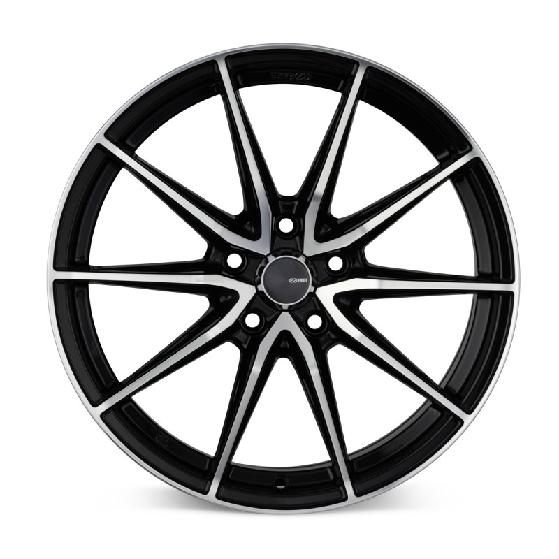 Enkei Draco Black Machined 18x8 5x112 +45