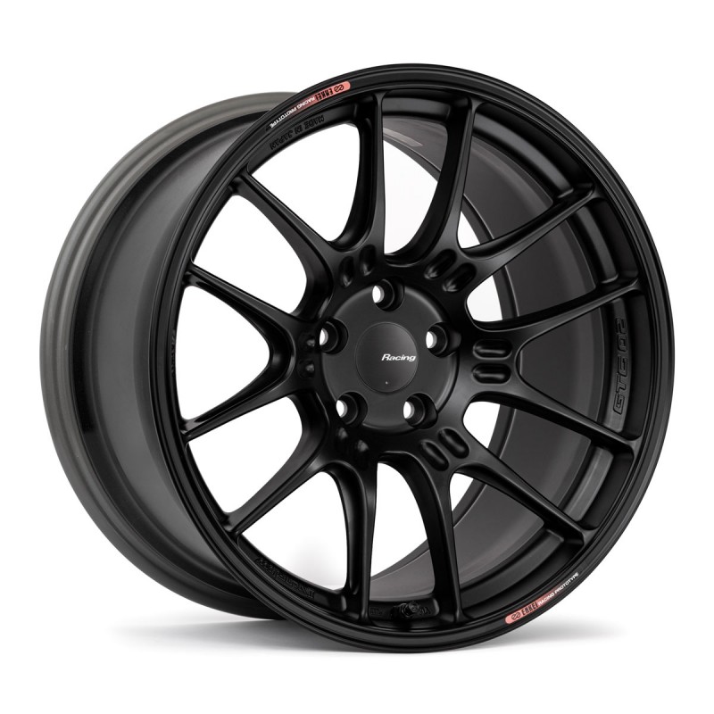 Enkei GTC02 Matte Black 18x9 5x112 +25