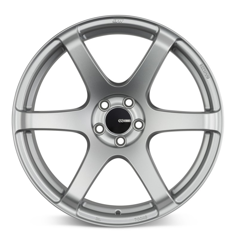 Enkei T6S Matte Silver 18x9.5 5x112 +35