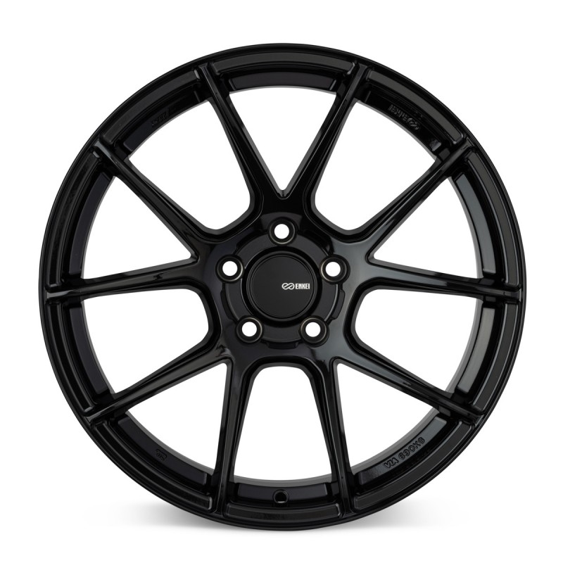 Enkei TS-V Gloss Black 18x8 5x112 +45