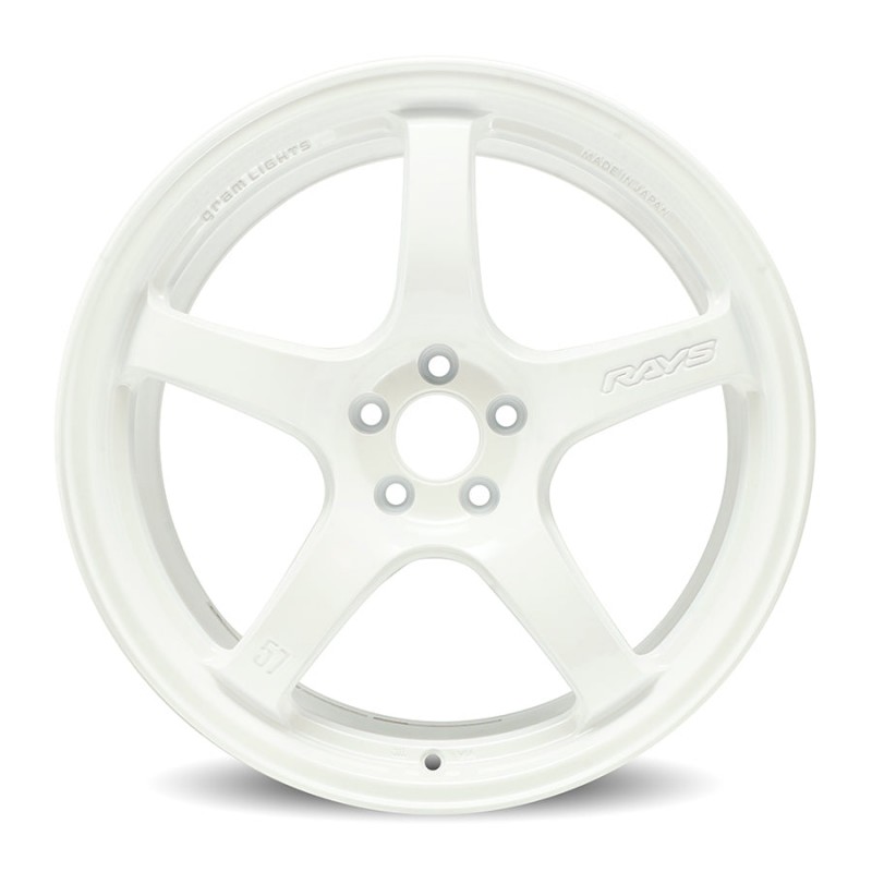 Gram Lights 57CR Ceramic White 18x9.5 5x112 +38