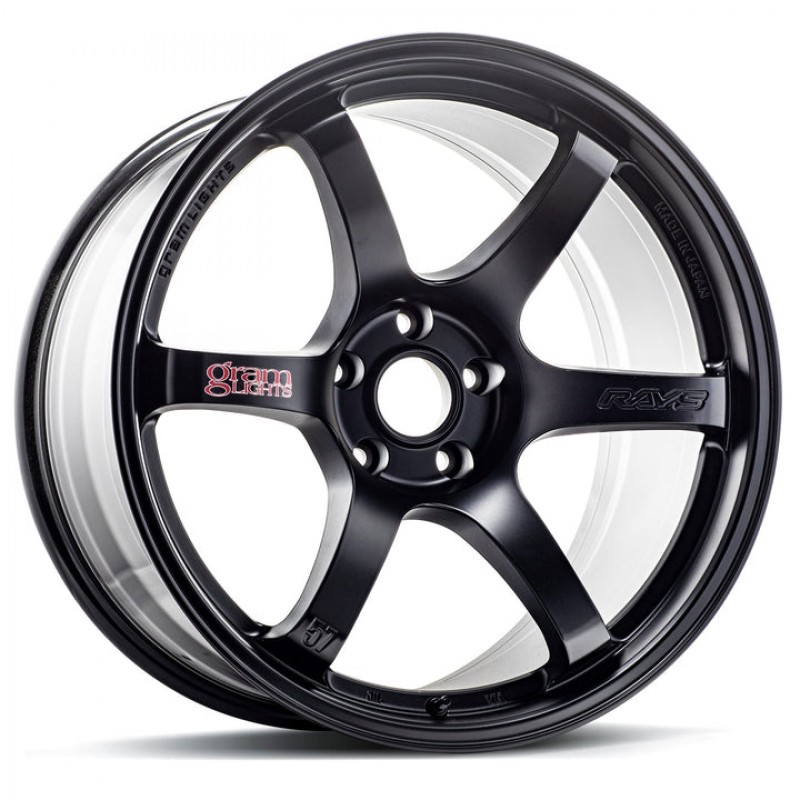 Gram Lights 57DR Semi Gloss Black 19x9.5 5x112 +35