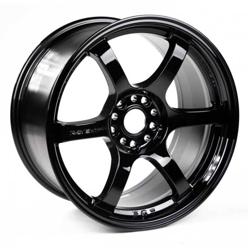 Gram Lights 57DR Gloss Black 18x9.5 5x112 +38