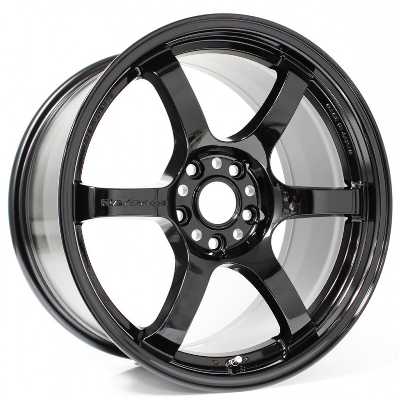 Gram Lights 57DR Gloss Black 18x9.5 5x112 +38