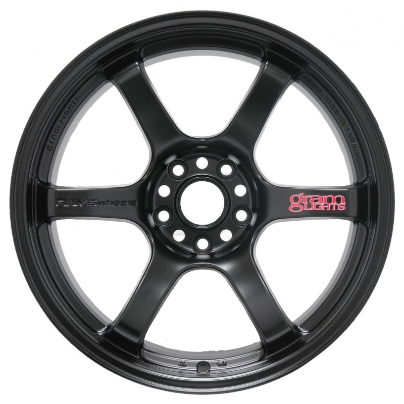 Gram Lights 57DR Semi Gloss Black 19x9.5 5x112 +35