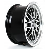 MST LeMan Hyper Black w/Machined Lip 19x9.5 5x112 +35