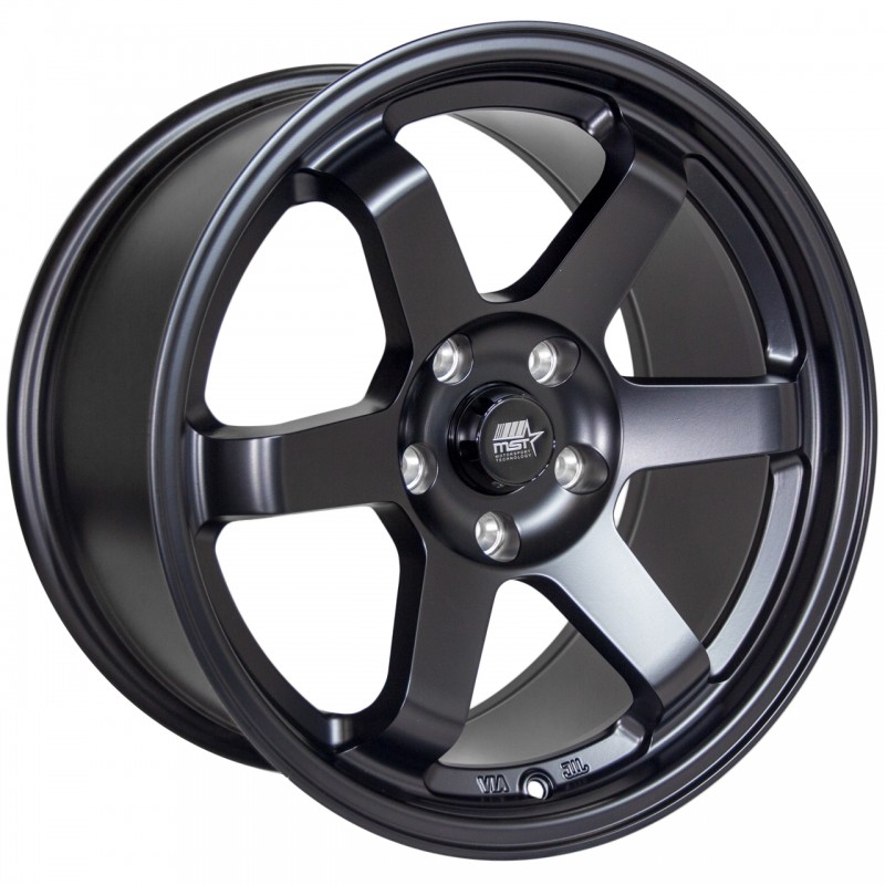 MST MT01 Matte Black 18x9.5 5x112 +35