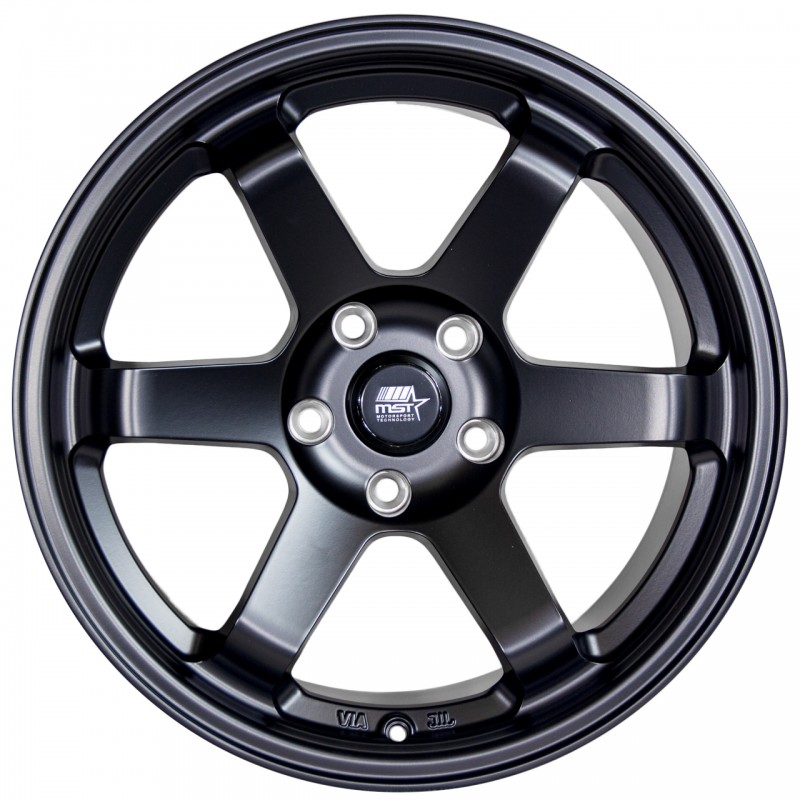 MST MT01 Matte Black 18x9.5 5x112 +35