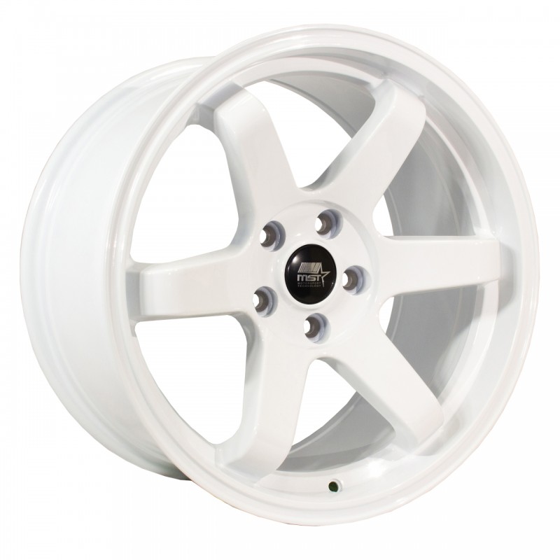 MST MT01 Glossy White 17x9 5x112 +35