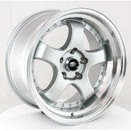 MST MT07 Silver Machined 17x9 +20