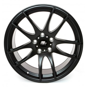 MST MT30 Matte Black 17x9 5x112 +30