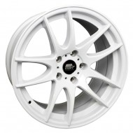 MST MT30 Full Glossy White 17x9 5x112 +30