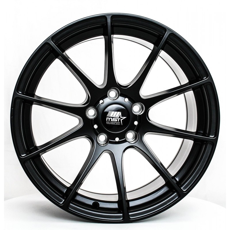 MST MT44 Matte Black 18x9.5 5x112 +32