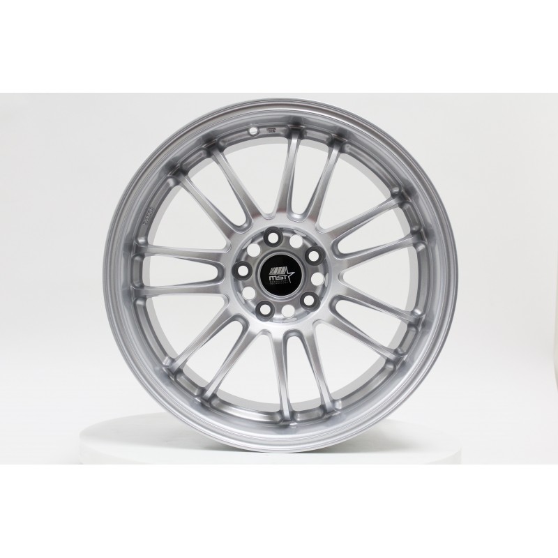 MST MT45 Glossy Silver 18x8.5 5x112 +38