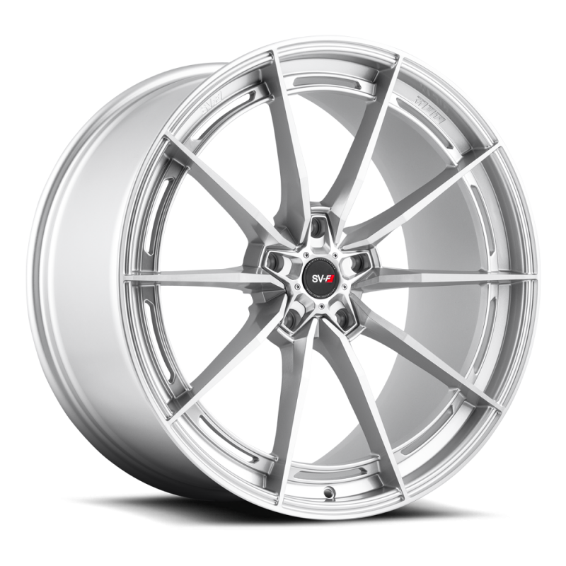 Savini SV-F1 Brushed Silver 22x10