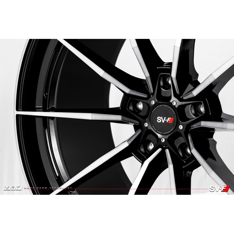 Savini SV-F1 Black Double Dark Tint 22x11 5x112