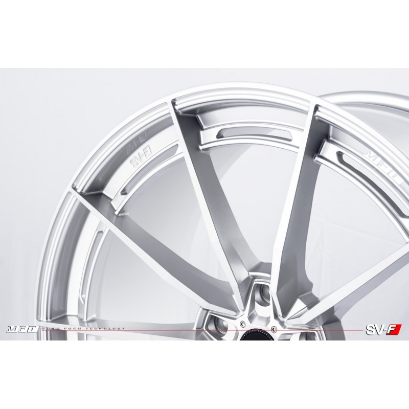 Savini SV-F1 Brushed Silver 19x11 5x112