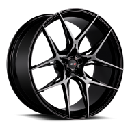 Savini SV-F5 Black Double Dark Tint 20x10 5x112