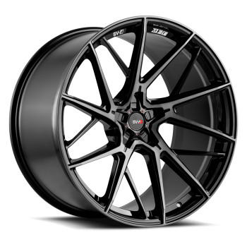 Savini SV-F6 Black Double Dark Tint 19x8.5 5x112